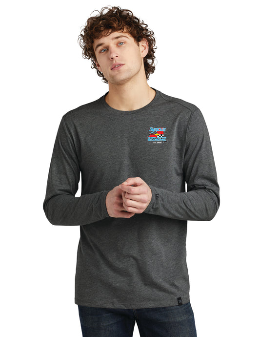 New Era® Heritage Blend Long Sleeve Crew Tee - NEA 102